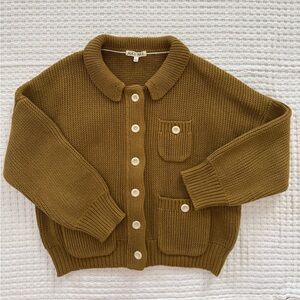 Alex Mill Olive Green Cardigan Sweater